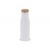 Thermo fles met bamboe deksel (500 ml) wit