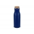 Thermo fles met bamboe deksel (500 ml) donkerblauw