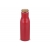 Thermo fles met bamboe deksel (500 ml) donker rood