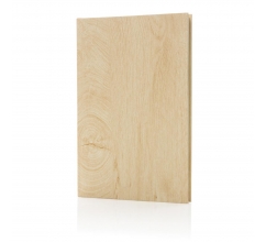 Kavana notitieboek met houtprint A5 bedrukken