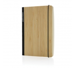 Scribe bamboe A5 Notitieboek bedrukken
